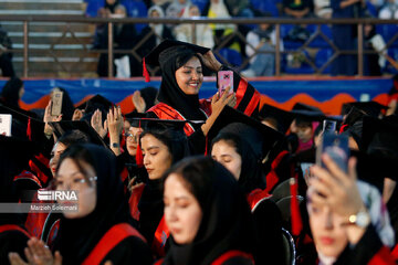 Graduation ceremony of Azad University int'l students