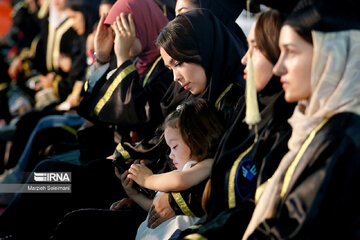 Graduation ceremony of Azad University int'l students