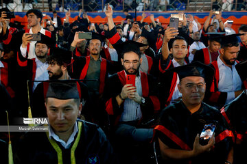 Graduation ceremony of Azad University int'l students