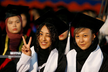 Graduation ceremony of Azad University int'l students