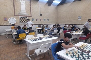 مسابقات شطرنج سریع در کردستان برگزار شد