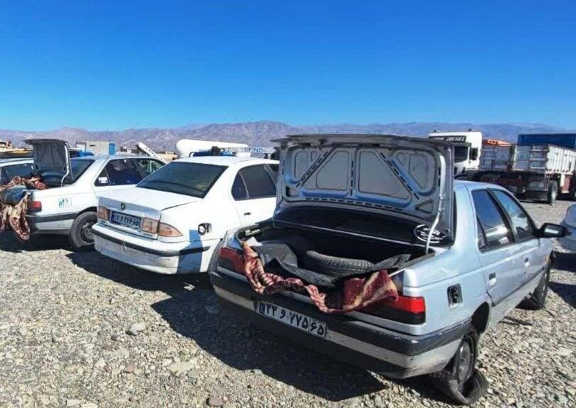 توقیف ۸۸ خودروی شوتی در خوزستان