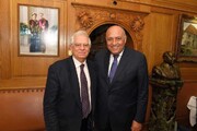 وزیر خارجه مصر و بورل درباره فلسطین گفت وگو کردند