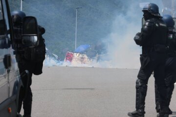 France : la manifestation des « écolos » contre le projet de tunnel Lyon-Turin