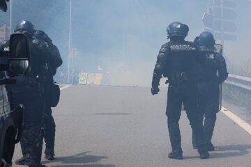 France : la manifestation des « écolos » contre le projet de tunnel Lyon-Turin