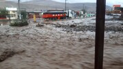 ساکنان ۱۷ روستای بیله‌سوار درگیر تگرگ و سیلاب شدند