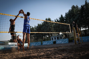 Iran men's national volleyball team in training session