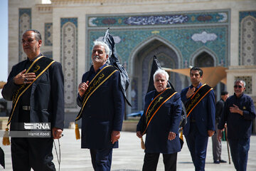 La cérémonie du deuil du 9e imam chiite à Qom