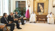 دیدار وزیران خارجه ایران و قطر
