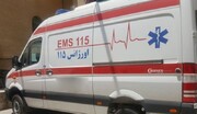 تصادف و حریق خودرو در کرمان با ۲ کشته و سه مصدوم