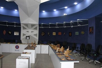 نمایشگاه صنایع دستی در دانشکده هنر و معماری دانشگاه کردستان دایر شد