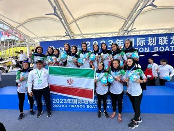پایان کار بانوان ایران با کسب پنج مدال در دراگون‌بوت کاپ جهانی چین