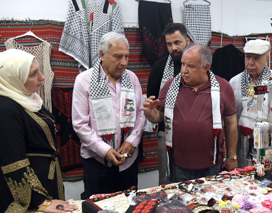 مشاور رئیس جمهور سوریه:نمایشگاه میراث فلسطین باهدف معرفی آثارفرهنگی وهویتی برگزار می شود 