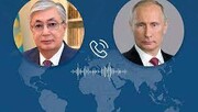 Путин по телефону проинформировал Токаева о ситуации в России
