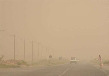 فیلم| توفان در مسیر زابل - زاهدان