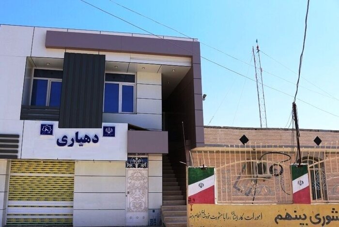 حریق گسترده ساختمان یک دهیاری در نوشهر 2