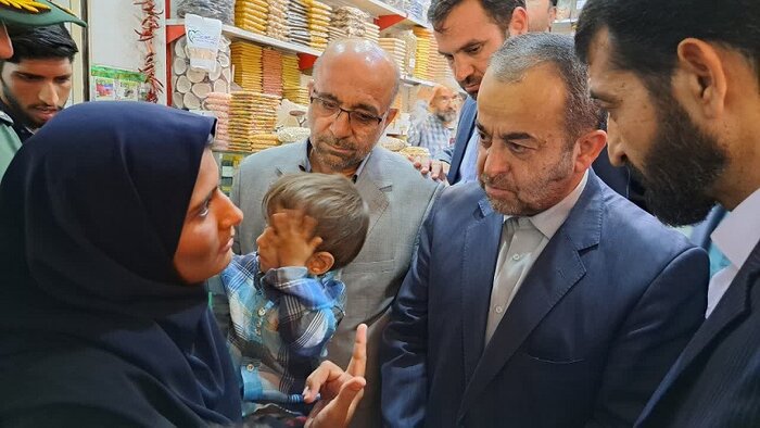 ساعاتی در شلوغی بازار بیرجند