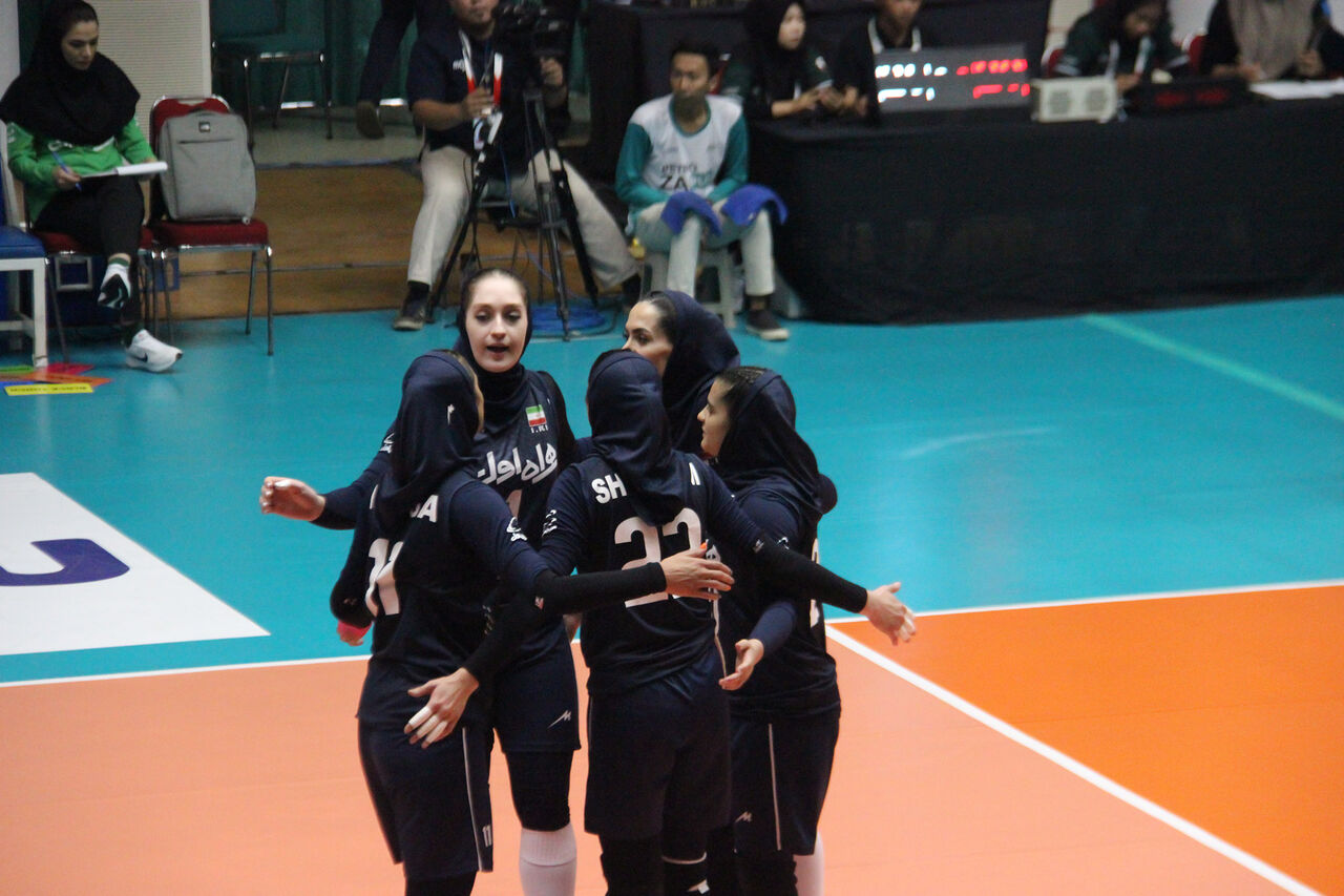 پنجمی زنان والیبال ایران در چلنجرکاپ آسیا 