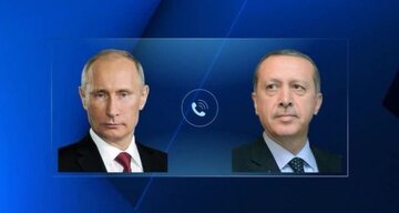 اردوغان و پوتین آخرین تحولات مسکو پس از شورش گروه واگنر علیه دولت روسیه را بررسی کردند