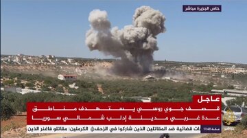 مواضع تروریست ها در شمال سوریه بار دیگر هدف حملات هوایی قرار گرفت+ فیلم