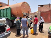 فیلم| گزارش میدانی از قطع آب و افت فشار در شهر کرمان