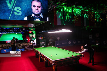 Final del Campeonato Asiático de Snooker en Teherán
