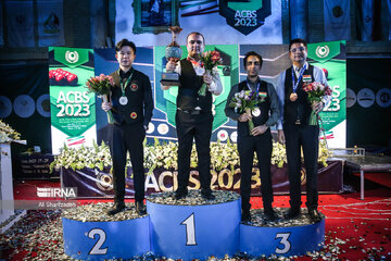 Final del Campeonato Asiático de Snooker en Teherán
