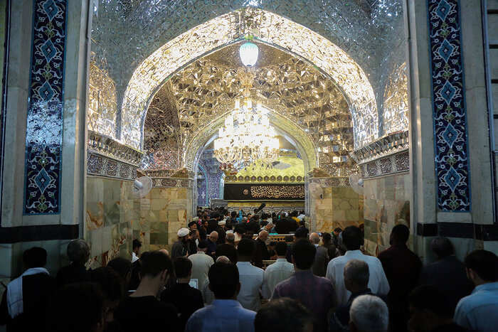 قم در سالروز شهادت امام محمد باقر (ع) غرق در عزا و ماتم است