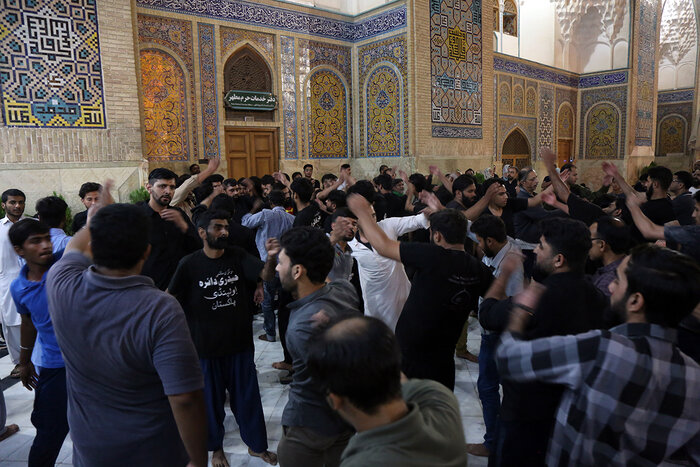 قم در سالروز شهادت امام محمد باقر (ع) غرق در عزا و ماتم است