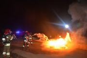 آتشنشانان ۶۲۷ فقره حادثه آتش سوزی را در کرج خاموش کردند