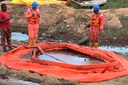 Le fleuve Niger pollué par les activités de la société pétrolière Shell