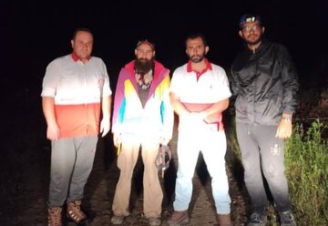 امدادگران ۲ گردشگر گمشده در ارتفاعات ماسال گیلان را پیدا کردند