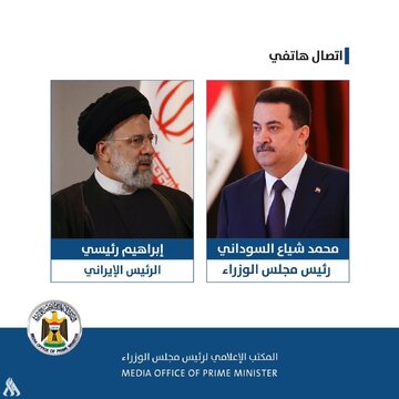 Raïssi et Al-Soudani insiste sur le renforcement des liens Téhéran-Bagdad 