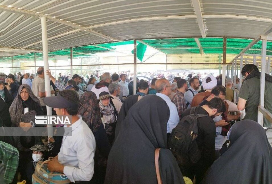 فعالیت ۱۰۰ زائریار قزوینی در مرز مهران