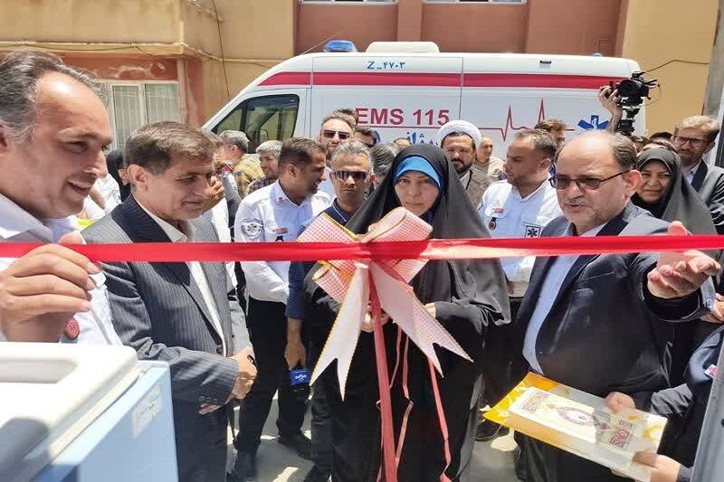 نخستین پایگاه اورژانس ۱۱۵ بانوان آذربایجان‌غربی در پیرانشهر افتتاح شد