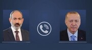 گفت‌وگوی رهبران ترکیه و ارمنستان پس از ۳۰ سال قطع روابط دیپلماتیک