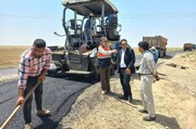 ساخت و روکش آسفالت ۴۱ کیلومتر از راه‌های روستایی کرمانشاه انجام شد
