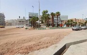 روند لاک‌پشتی پروژه خیابان دانشگاه پازل چاله چوله‌های زاهدان را تکمیل کرد