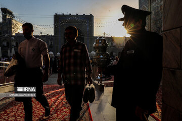 Eid al-Adha prayers in Imam Reza shrine in Mashad