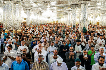 Eid al-Adha prayers in Imam Reza shrine in Mashad