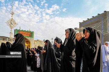 Eid al-Adha prayers in Imam Reza shrine in Mashad