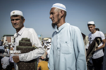 Eid al-Adha prayers in Bandar Torkaman Northern Iran