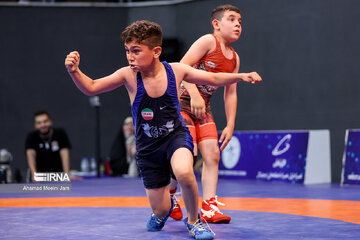 Iran juniors freestyle wrestling competitions