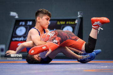 Iran juniors freestyle wrestling competitions