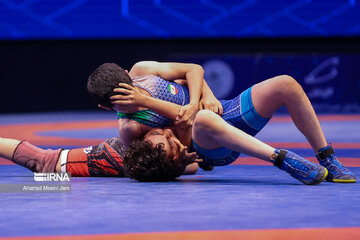 Iran juniors freestyle wrestling competitions