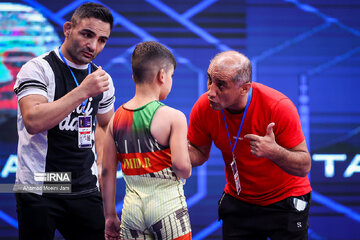 Iran juniors freestyle wrestling competitions