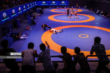 Iran juniors freestyle wrestling competitions