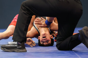 Iran juniors freestyle wrestling competitions