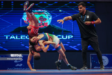 Iran juniors freestyle wrestling competitions