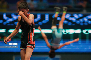 Iran juniors freestyle wrestling competitions